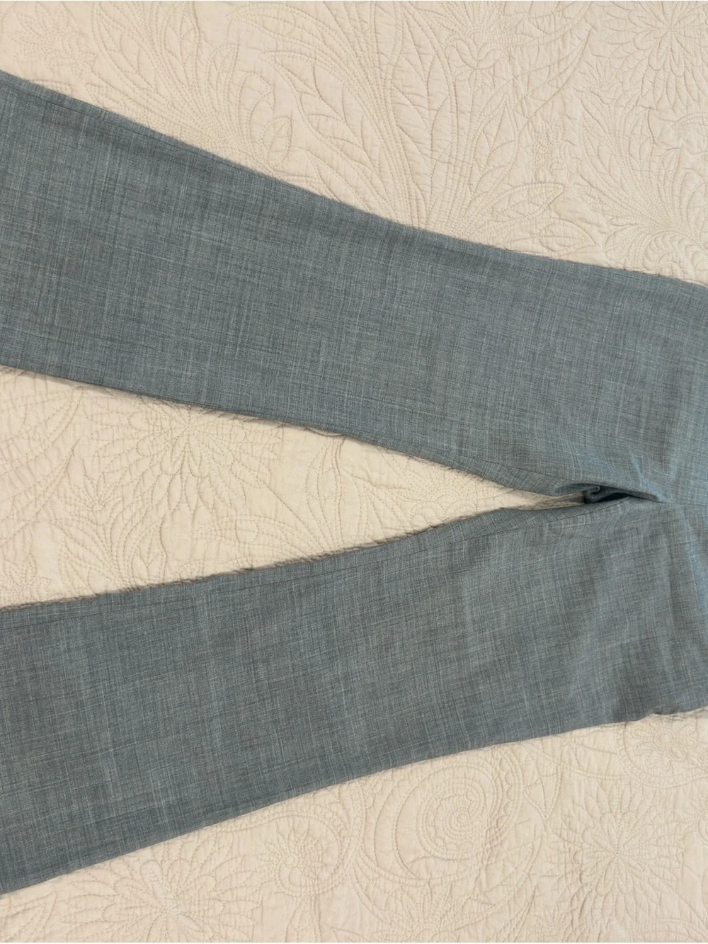 Tory Burch Slate Gray Tailored Trousers